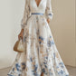 Floral print maxi dress