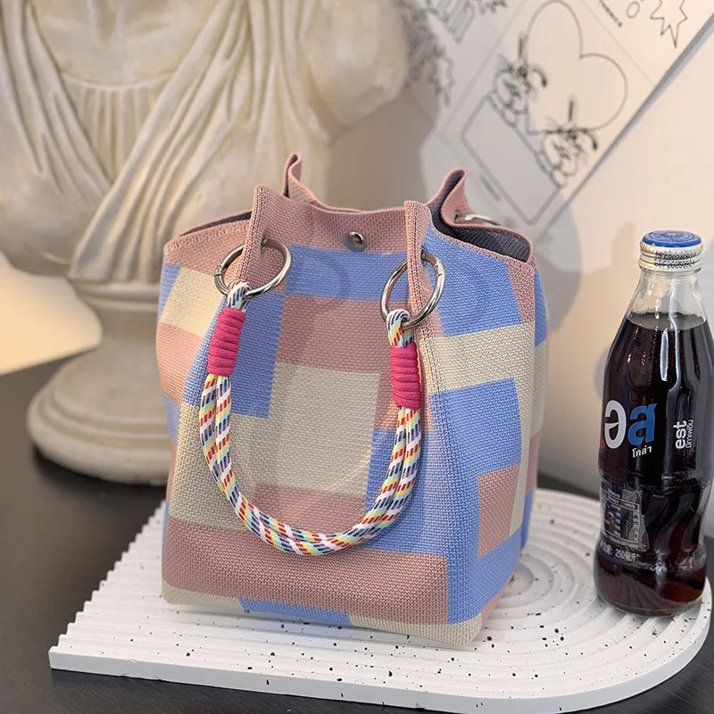 Pastel Geometric Handbag