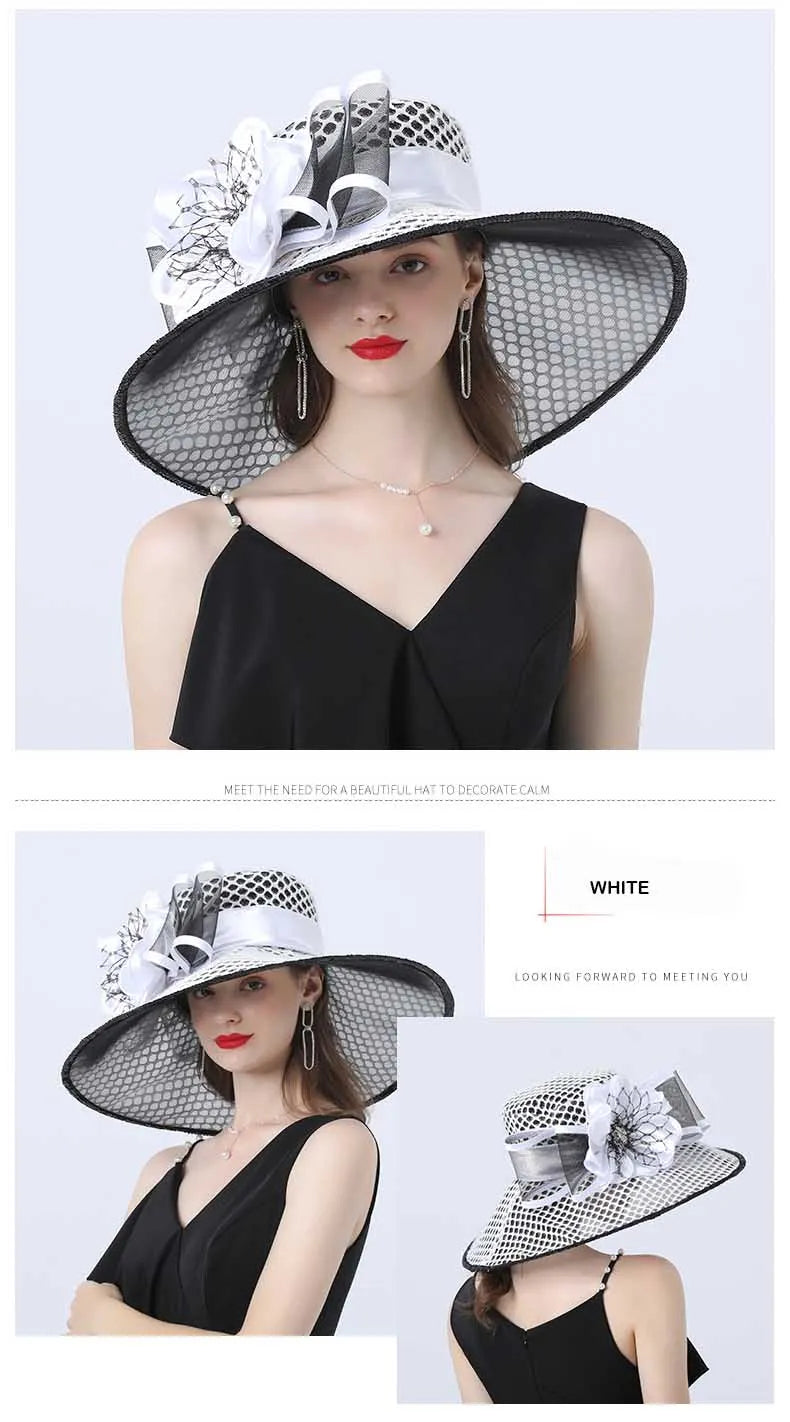 White Wedding Hat: Cocktail Headwear