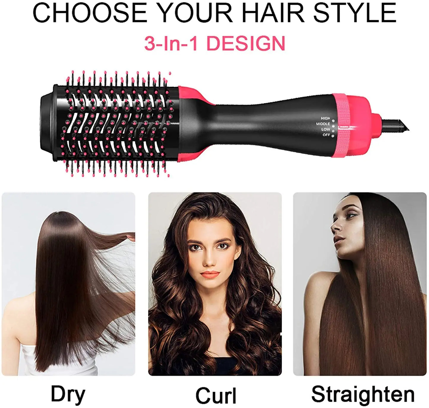 Hair smoothing styling tool