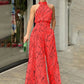 Pocketed High Waist Jumpsuit