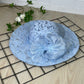Wide brim lace fascinator