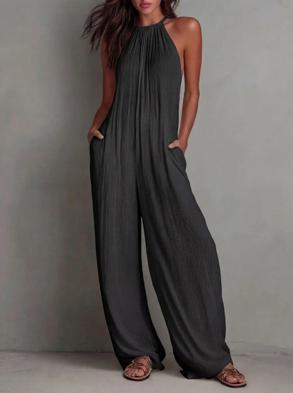 Flowy Wide Leg Romper