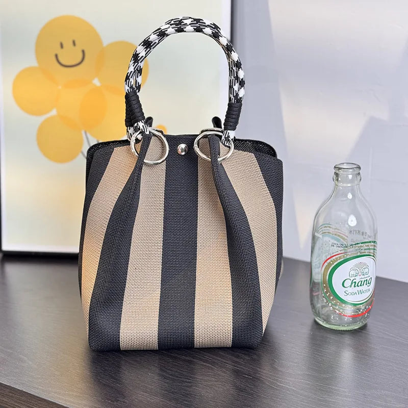 Rope Handle Handbag