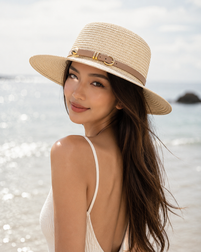 Straw Boater Sun Hat