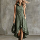 Sleeveless High Low Dress