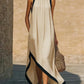 Mock Neck Maxi Dress