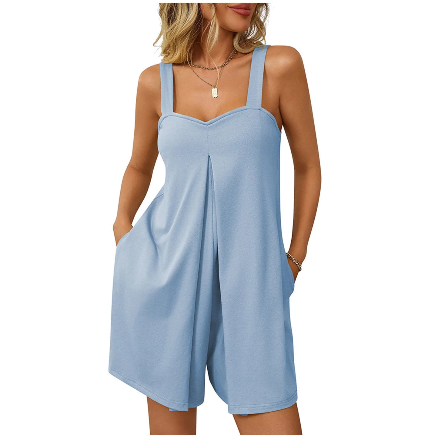 Light loose fit romper