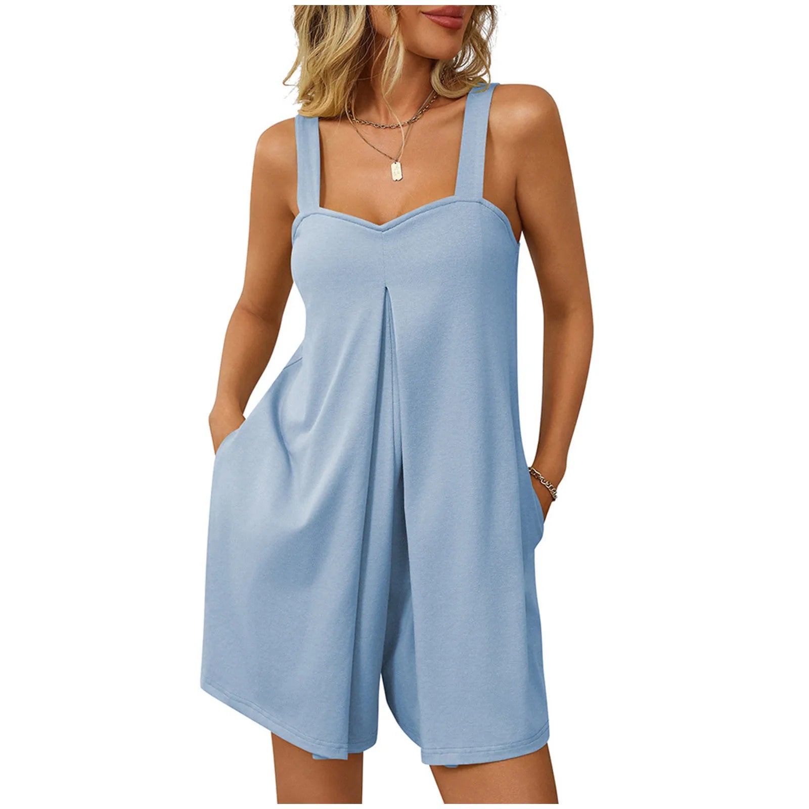 Light loose fit romper