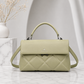 Lime Green Quilted Crossbody Bag