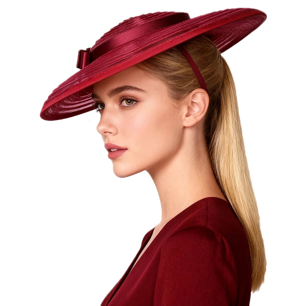 Chic derby church hat