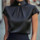 High Neck Elegant Shirt