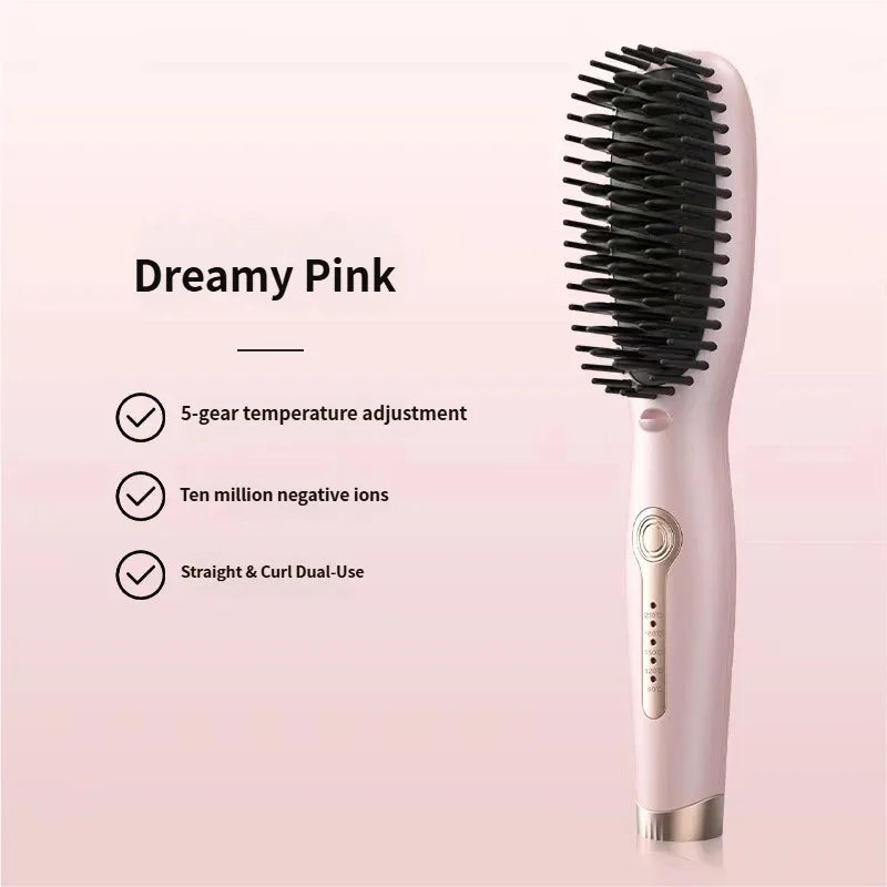 5 Heat Setting Hair Brush
