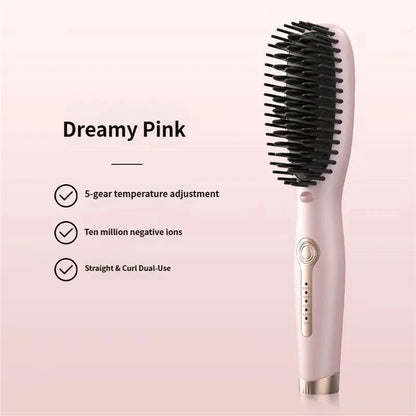 5 Heat Setting Hair Brush