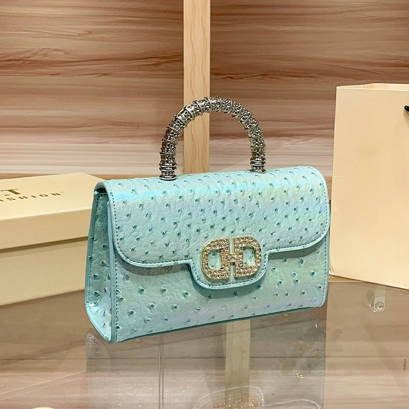 Mint Green Evening clutch bag