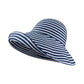 Striped sun hat