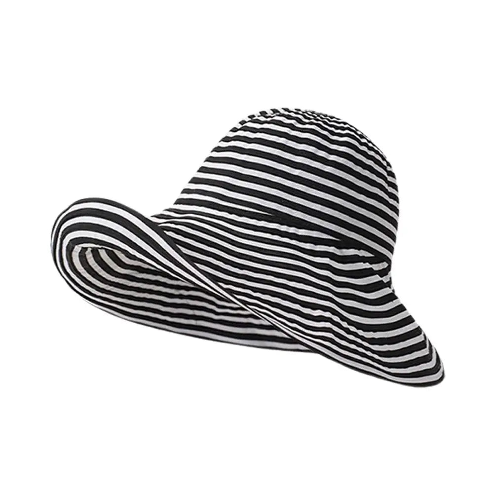 Foldable wide brim hat
