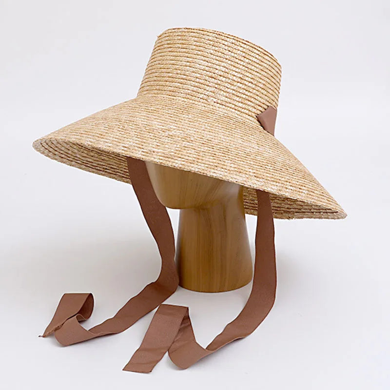 Long strap coastal travel hat
