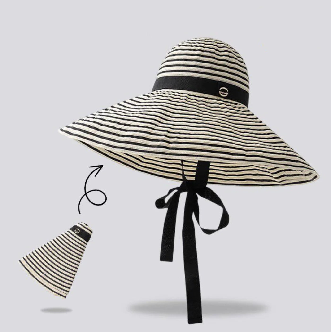 Foldable travel beach hat