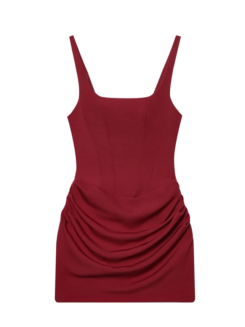 Burgundy Formal Dress