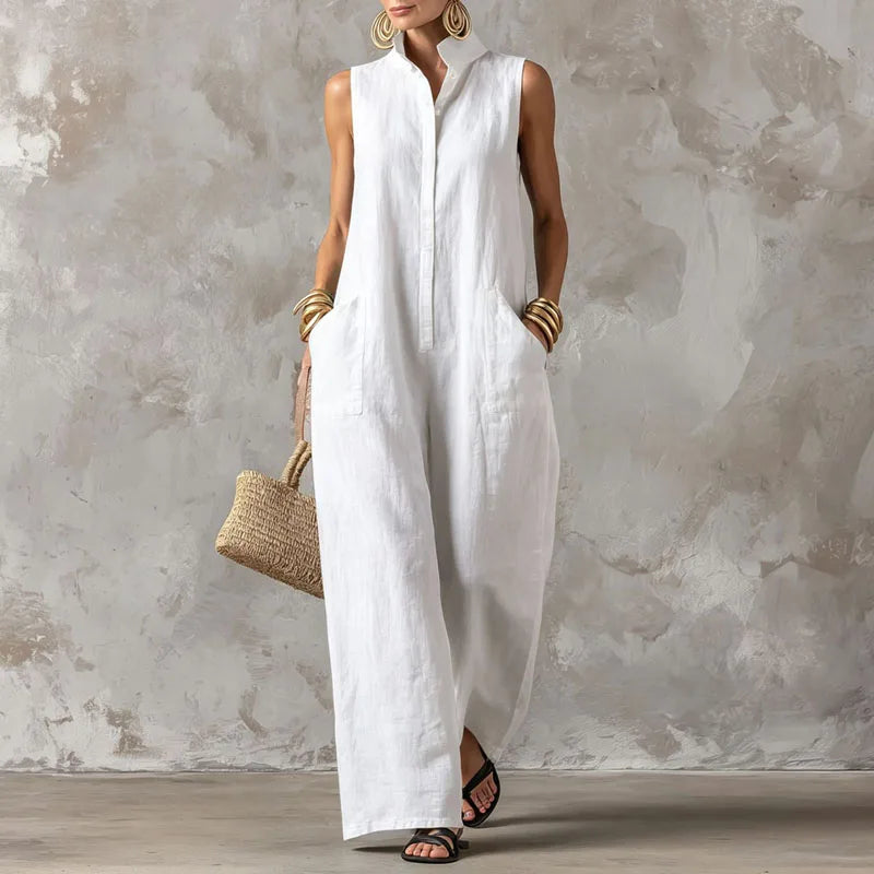 Casual Pocket Jumpsuit