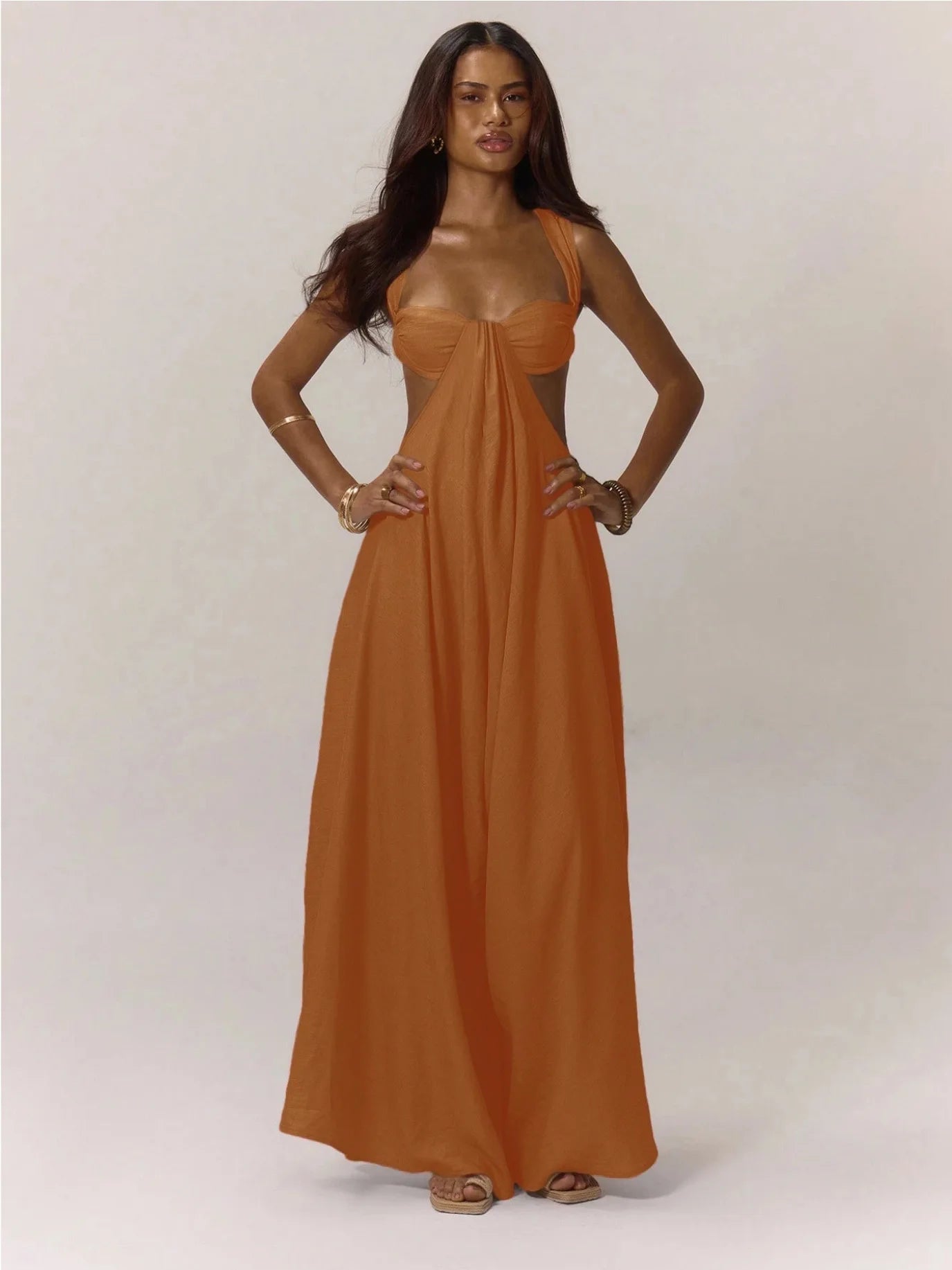 Cut Out Wide Leg Jumpsuit Women