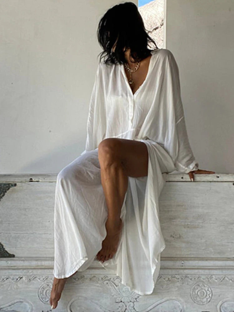 Button Front Shirt Dress