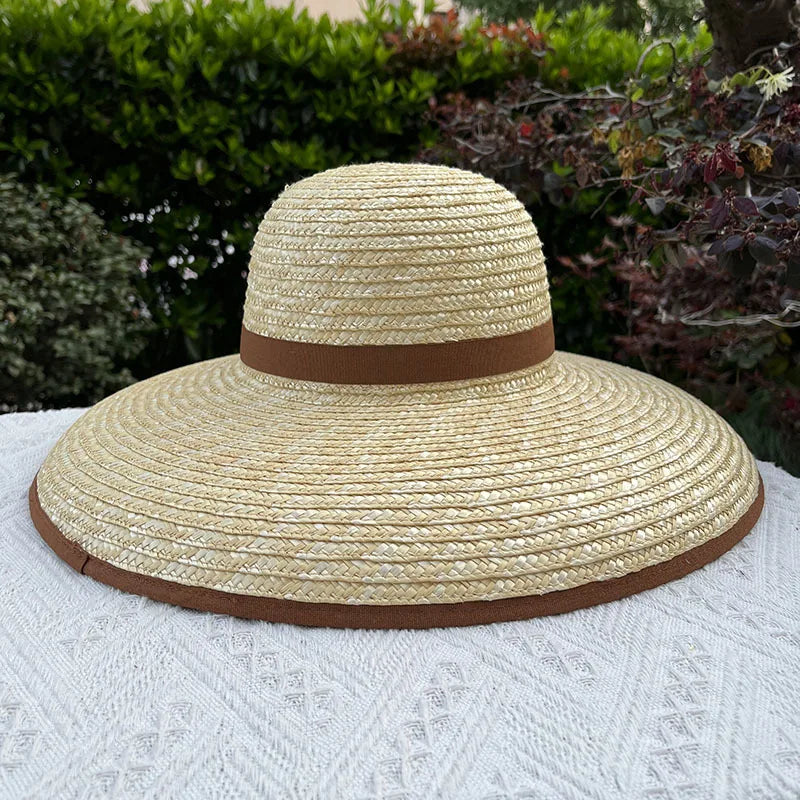 Women's wide brim sun hat