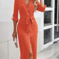 long sleeve pencil dress