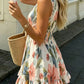 Ruffle Hem A-Line Dress