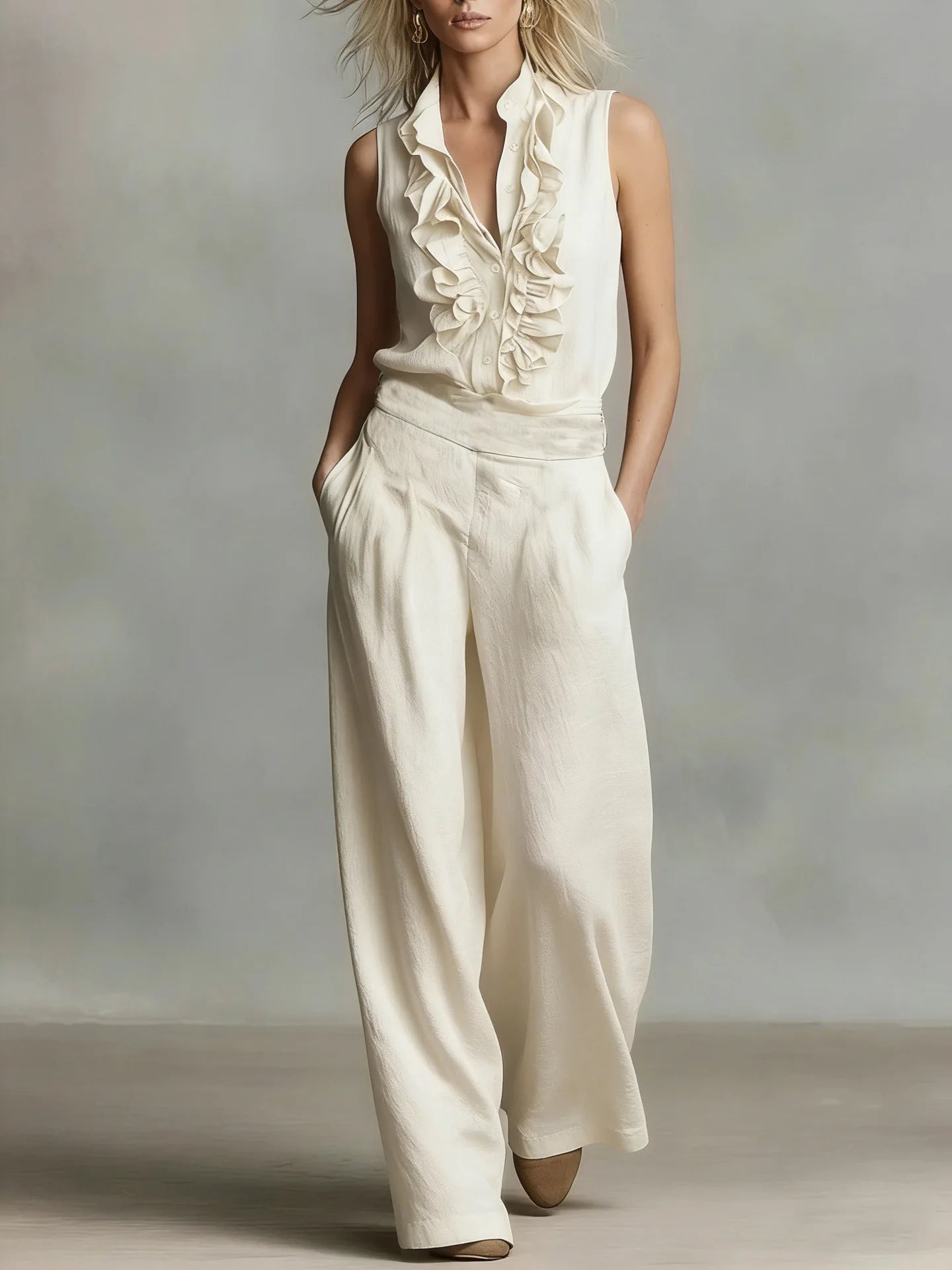 Wide Leg Jumpsuit