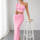 High waist maxi skirt