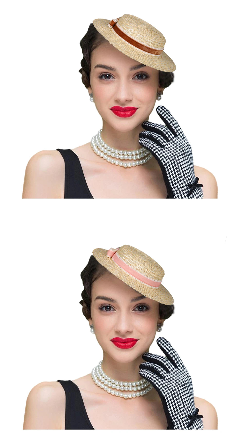 Straw Hats For Women: Women Fashion Weave Straw Hat