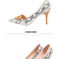 Bridal Shoes: Petals And Studs Wedding Stiletto