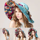 Folding Sun Hat: Stylish Wide Brim UV Protection Flower Hat