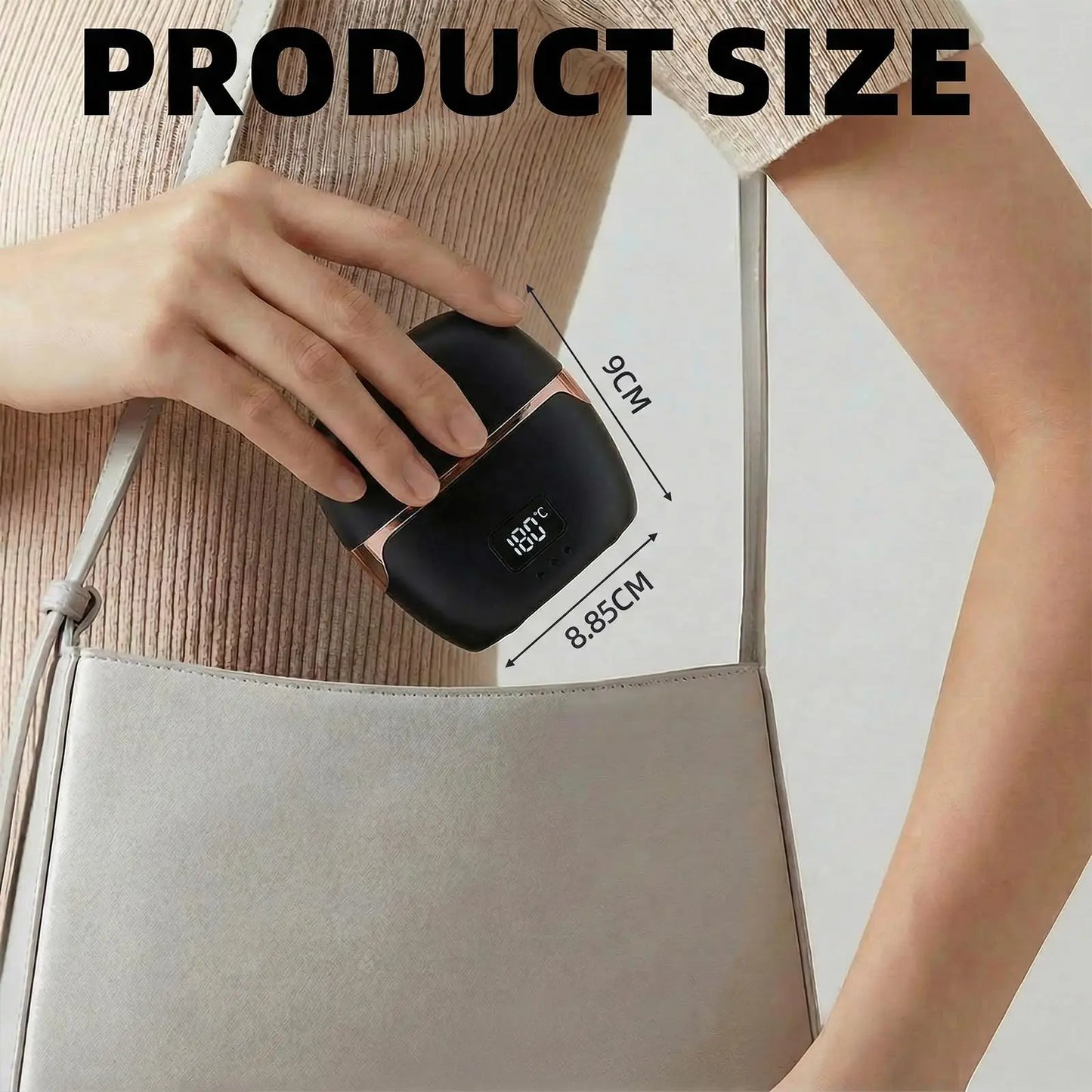 Heated Hair Straightening Brush: Digital Temperature Styling Comb with Protective Cover