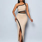 Summer Vacation Dress:   One-ShoulderHigh Slit Dress