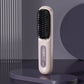 Wireless Hair Straightening Brush: Rechargeable Hair Smoothing Brush with Adjustable Temperature Control