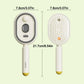 Electric Scalp Massager Hair Applicator: 3-in-1 Scalp Massage Comb