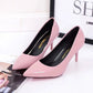 Women's Pointed Toe Pumps | Faux Suede High Heels Slingback Shoes