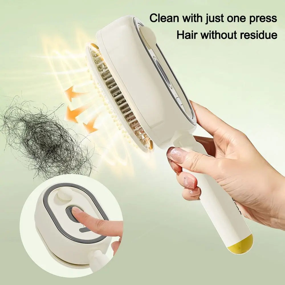 Electric Scalp Massager Hair Applicator: 3-in-1 Scalp Massage Comb