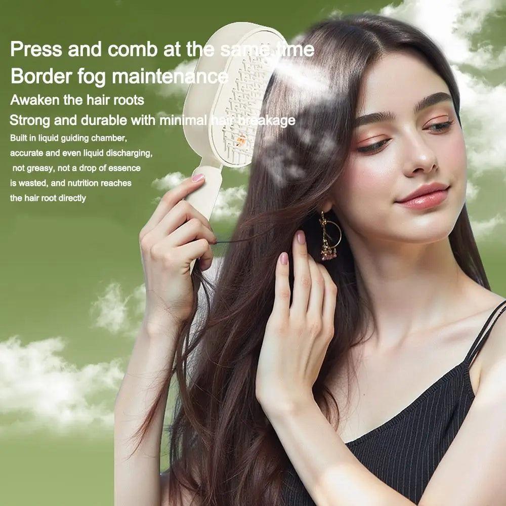 Electric Scalp Massager Hair Applicator: 3-in-1 Scalp Massage Comb