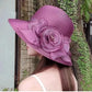 Church Hats: Hot Flower Brim Summer Hats For Women