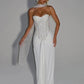 White Sweetheart Corset Gown