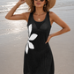 Black Knit Cover Up
