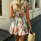 Sleeveless Floral Mini Dress