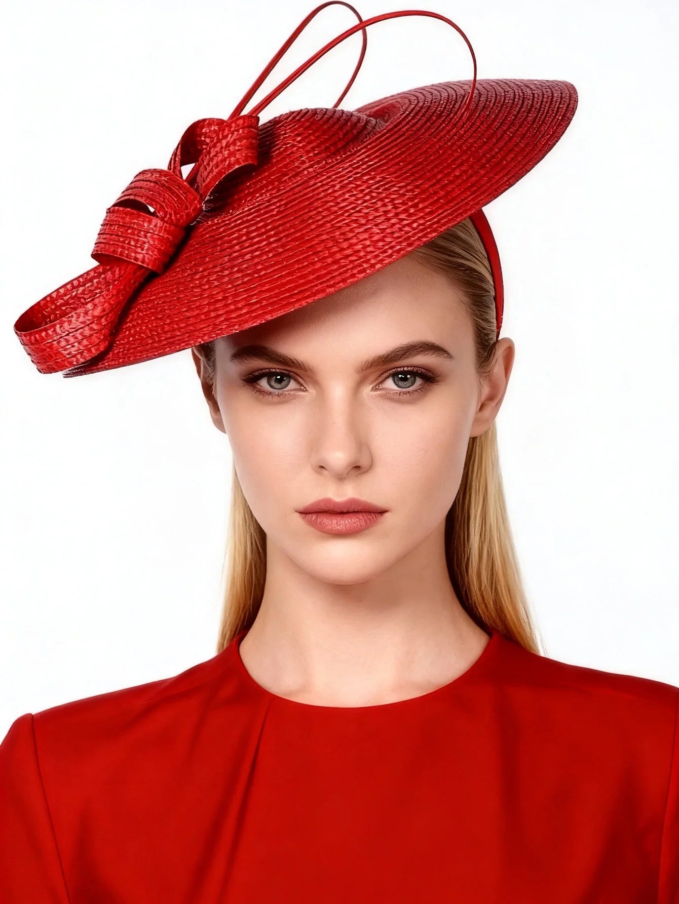 Classic bow loop fascinator hat