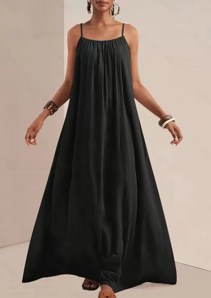 Minimalist flowy maxi dress