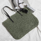 Boho Straw Shoulder Bag