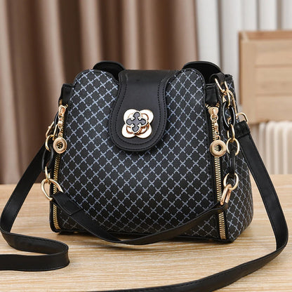 Structured Geometric Crossbody Bag